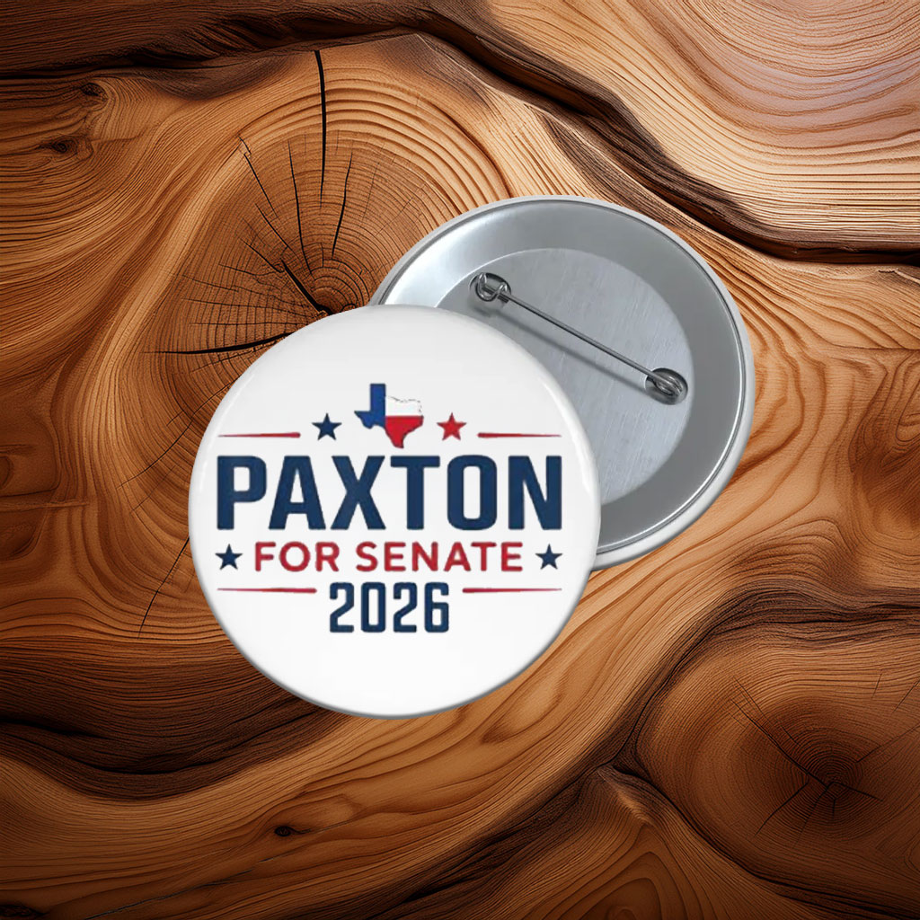 Ken Paxton for Senate 2026 Button