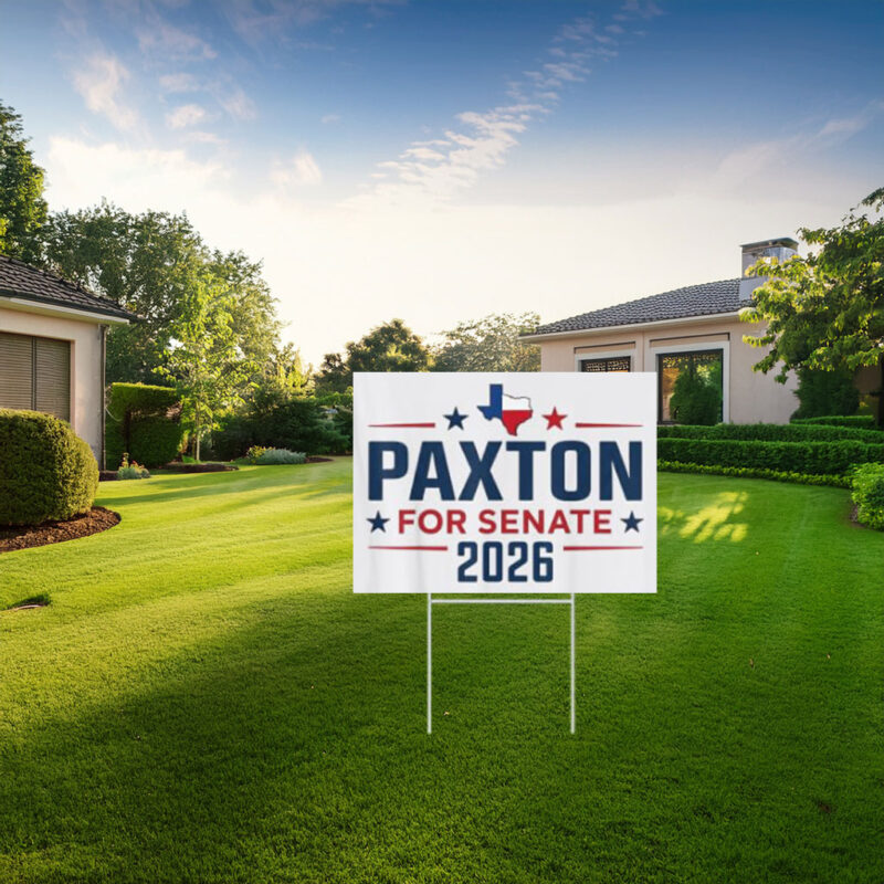 Ken Paxton for Senate 2026 Yard Sign