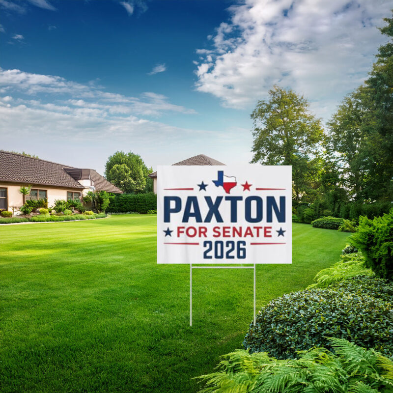 Ken Paxton for Senate 2026 Yard Sign