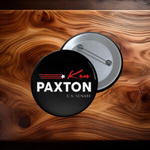 Ken Paxton for Texas 2026 Senate US Senator Campaign Flag Button
