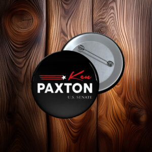 Ken Paxton for Texas 2026 Senate US Senator Campaign Flag Button