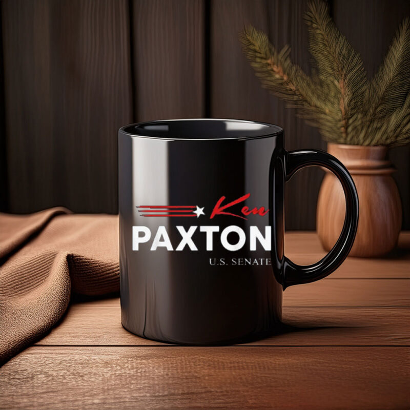 Ken Paxton for Texas 2026 Senate US Senator Campaign Flag Mug