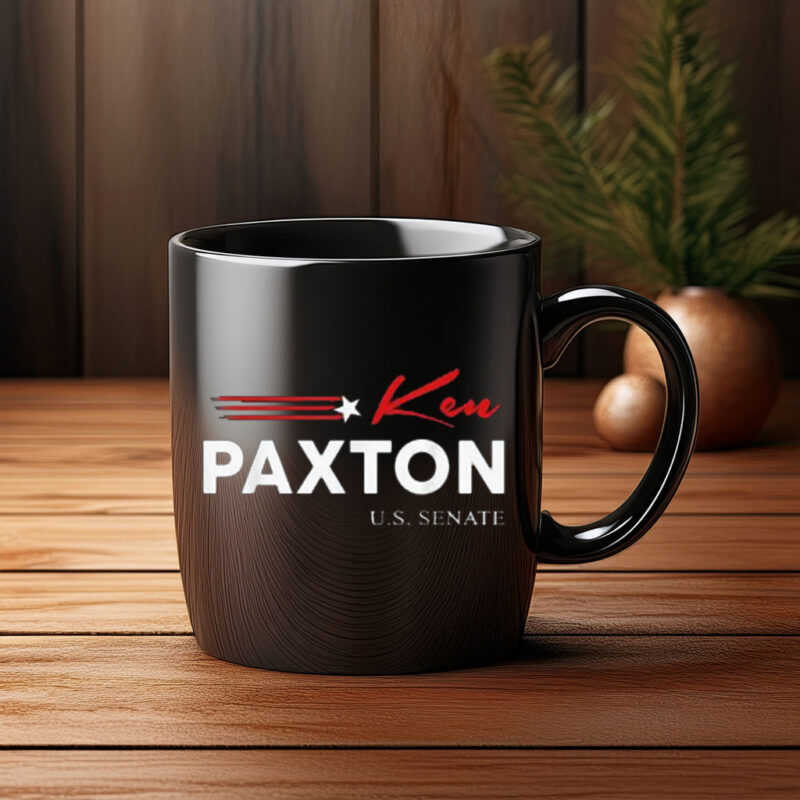 Ken Paxton for Texas 2026 Senate US Senator Campaign Flag Mug