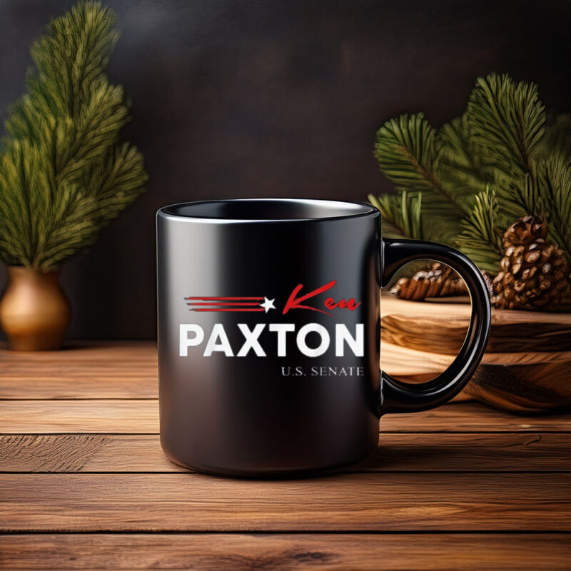 Ken Paxton for Texas 2026 Senate US Senator Campaign Flag Mug