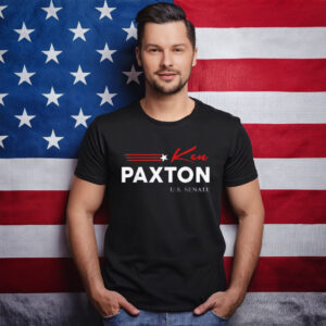 Ken Paxton for Texas 2026 Senate US Senator Campaign Flag T-Shirt
