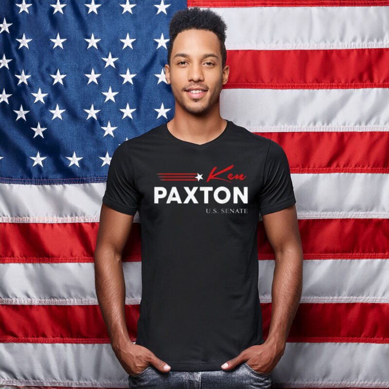 Ken Paxton for Texas 2026 Senate US Senator Campaign Flag T-Shirt