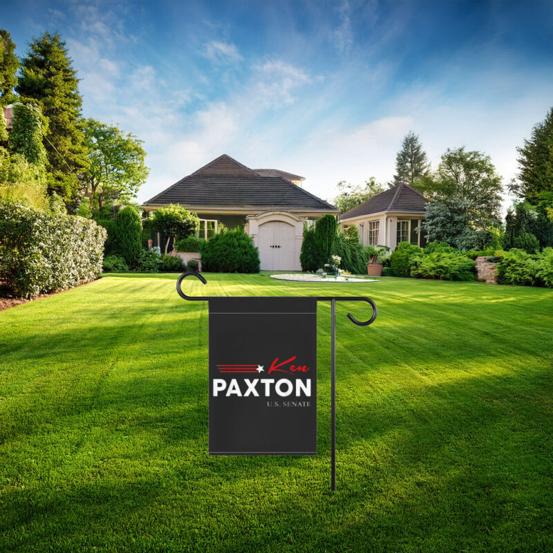 Ken Paxton for Texas 2026 Senate US Senator Campaign Garden Flag