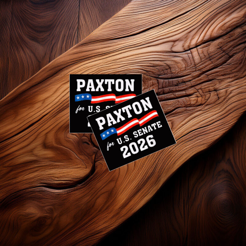 Ken Paxton for Texas 2026 Senate US Senator Campaign Sticker