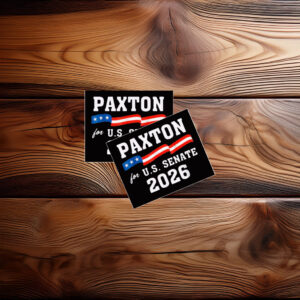 Ken Paxton for Texas 2026 Senate US Senator Campaign Sticker