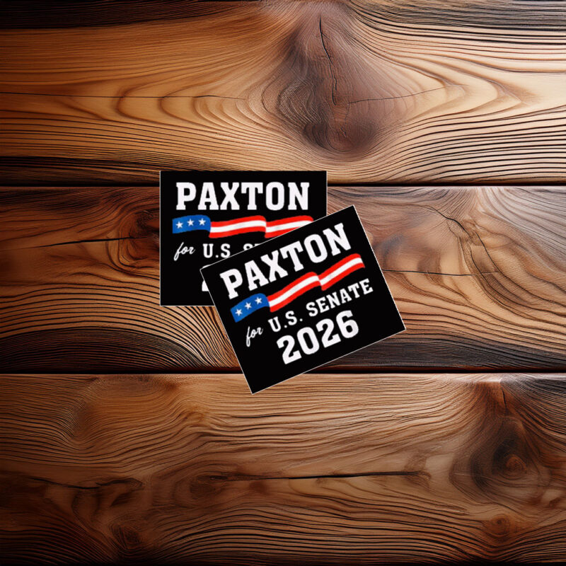 Ken Paxton for Texas 2026 Senate US Senator Campaign Sticker