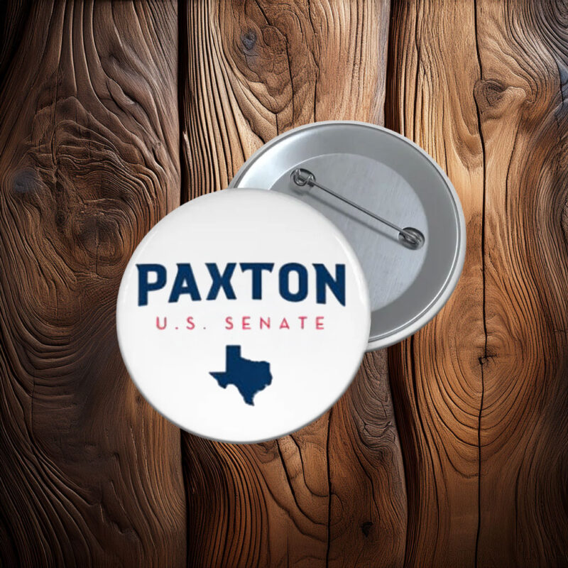 Ken Paxton for U.S. Senate Texas Button