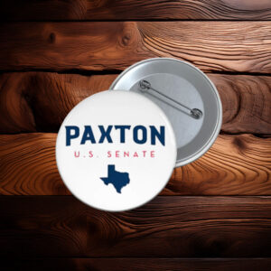 Ken Paxton for U.S. Senate Texas Button
