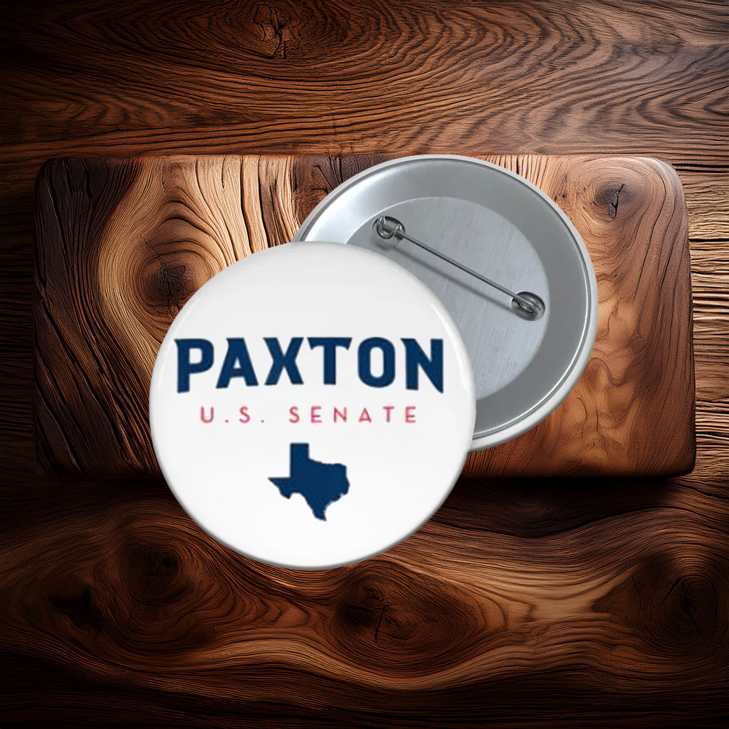 Ken Paxton for U.S. Senate Texas Button