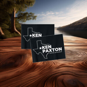 Ken Paxton for U.S. Senate Texas Outline Sticker