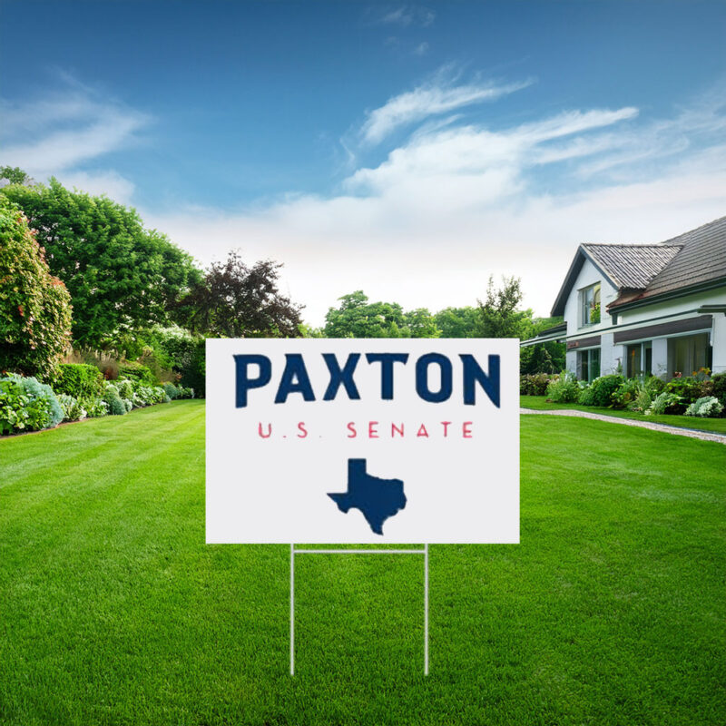 Ken Paxton for U.S. Senate Texas Yard Sign