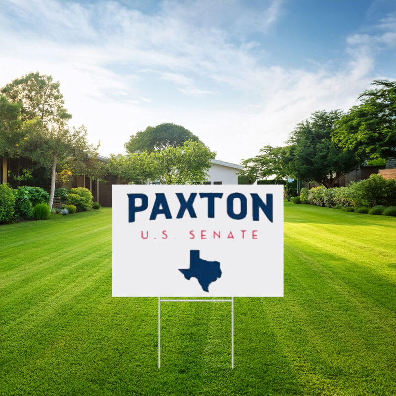 Ken Paxton for U.S. Senate Texas Yard Sign