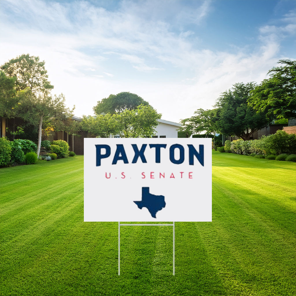 Ken Paxton for U.S. Senate Texas Yard Sign