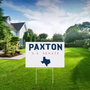 Ken Paxton for U.S. Senate Texas Yard Sign