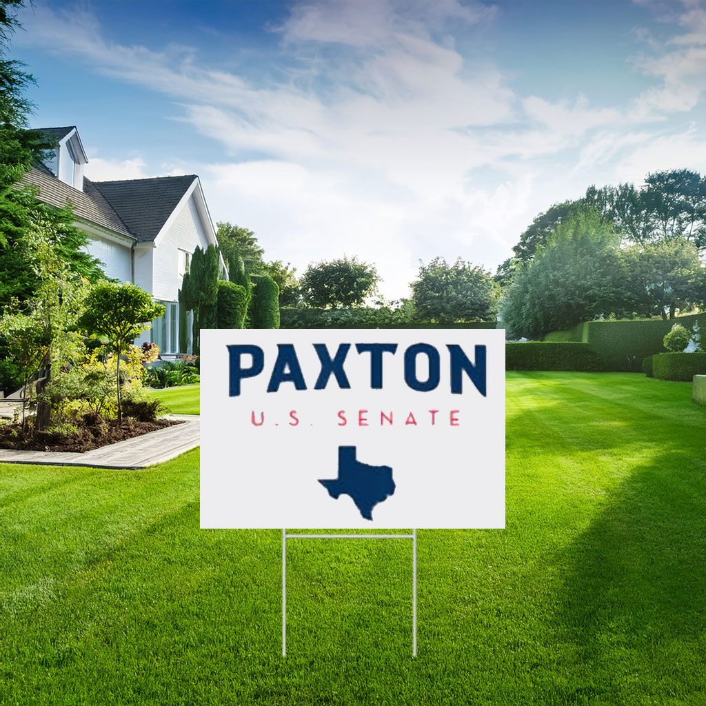 Ken Paxton for U.S. Senate Texas Yard Sign
