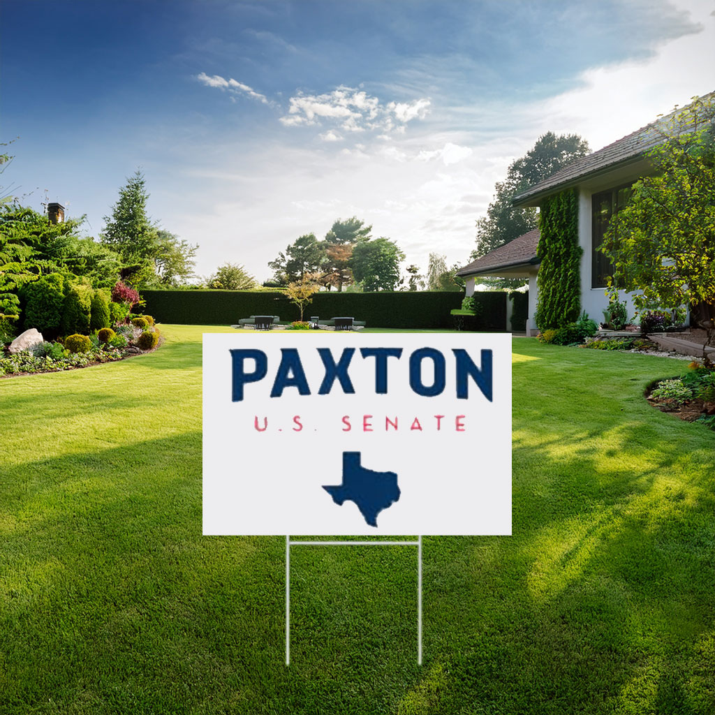 Ken Paxton for U.S. Senate Texas Yard Sign