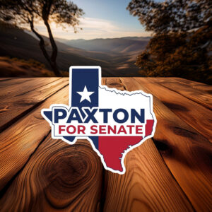 Lone Star Support for Ken Paxton Sticker – Texas Senate Campaign Decal