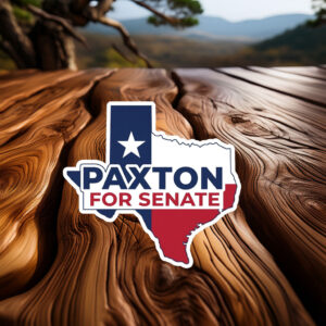Lone Star Support for Ken Paxton Sticker – Texas Senate Campaign Decal