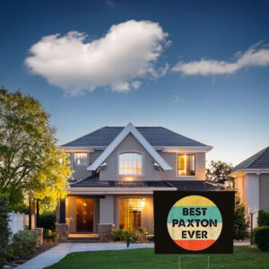 Make a Statement With Paxton Yard Sign – Political Name Sign