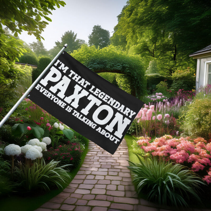Official Paxton Performance Flag – Funny Personal Name Banner