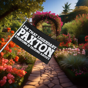 Official Paxton Performance Flag – Funny Personal Name Banner