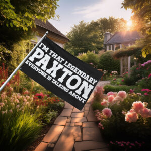 Official Paxton Performance Flag – Funny Personal Name Banner