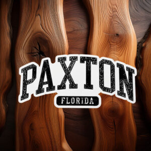 Paxton FL Campus Pride Sticker – Collegiate Hometown Decal