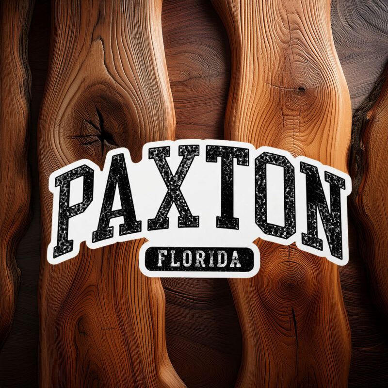Paxton FL Campus Pride Sticker – Collegiate Hometown Decal