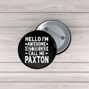 Paxton Family Team Pin Buttons – Proud Surname Pins