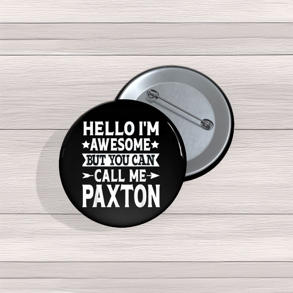 Paxton Family Team Pin Buttons – Proud Surname Pins