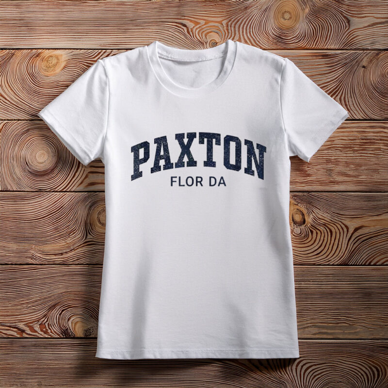Paxton Florida Athletics Shirt – Vintage Sports Style Tee