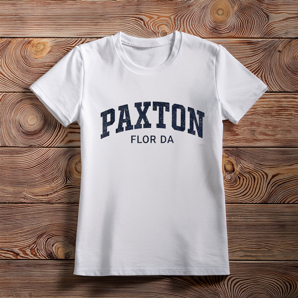 Paxton Florida Athletics Shirt – Vintage Sports Style Tee
