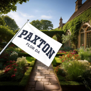 Paxton Florida Community Pride Flag – Retro Sports Banner
