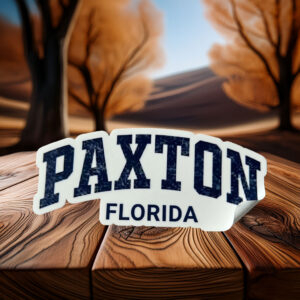 Paxton Florida Hometown Sticker – Retro Athletic Decal