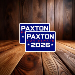 Paxton For Senate 2026 Sticker - Texas Vinyl Bumper Decal