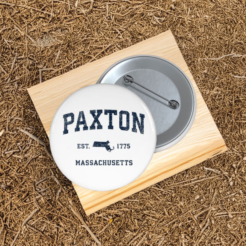 Paxton MA Athletic Club Pin Buttons – Vintage Hometown Pins
