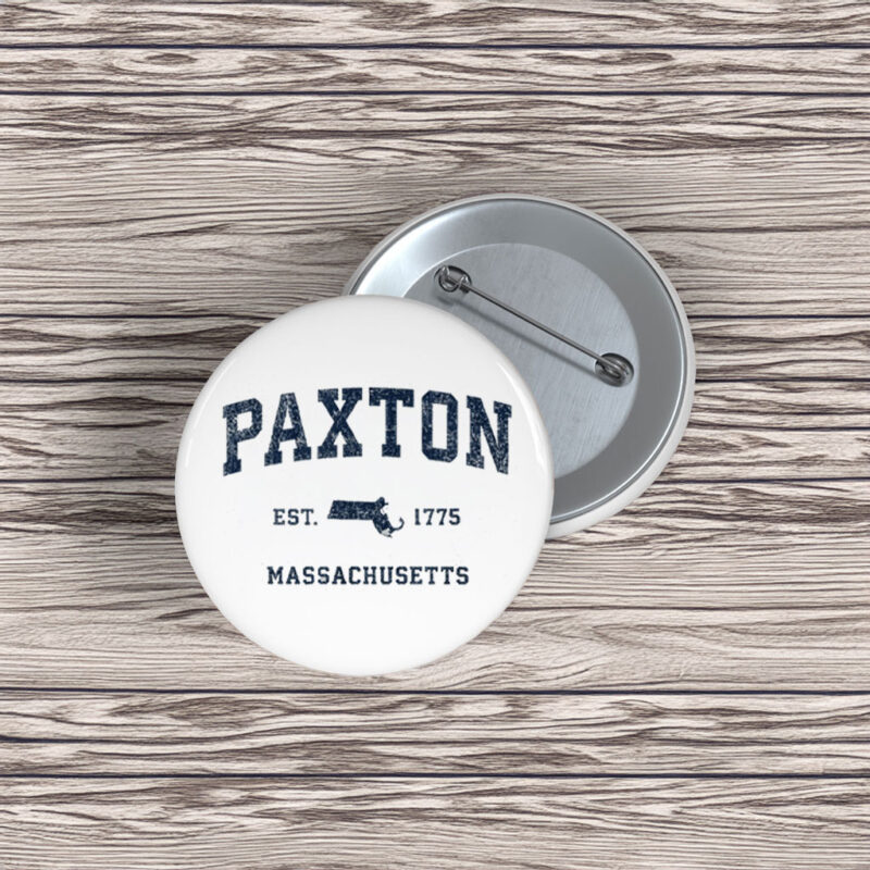 Paxton MA Athletic Club Pin Buttons – Vintage Hometown Pins