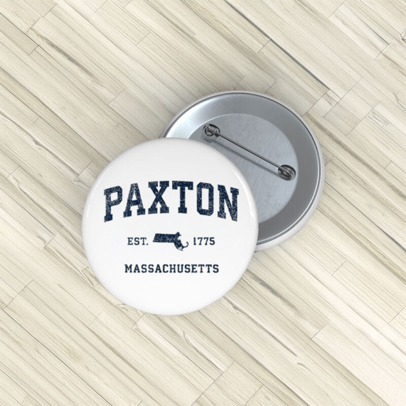 Paxton MA Athletic Club Pin Buttons – Vintage Hometown Pins