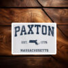 Paxton MA Athletic Pride Sticker – Vintage Hometown Decal