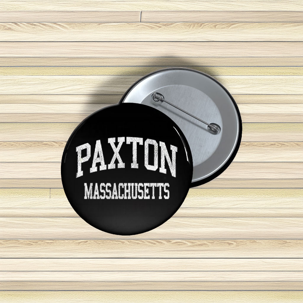 Paxton Massachusetts Pride Pin Buttons – Vintage Athletic Pins