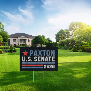 Paxton U.S. Senate Texas 2026 Vintage Campaign Yard Sign
