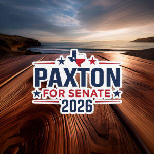 Paxton for Texas 2026 Sticker – Senate Campaign Decal