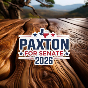 Paxton for Texas 2026 Sticker – Senate Campaign Decal