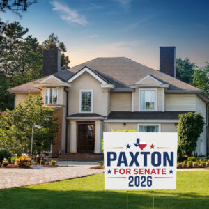 Send Ken Paxton to the Senate Yard Sign – Texas 2026 Campaign Sign