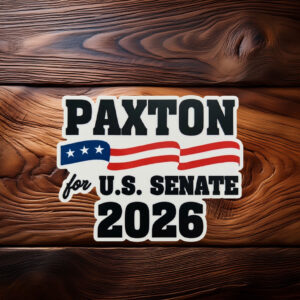 Send Paxton to the U.S. Senate Sticker – Texas 2026 Campaign Decal