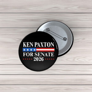 Texas 2026 Senate Campaign Button